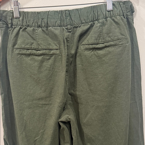 American Eagle Outfitters Olive Green Wide Leg Pant - Picture 4 of 10